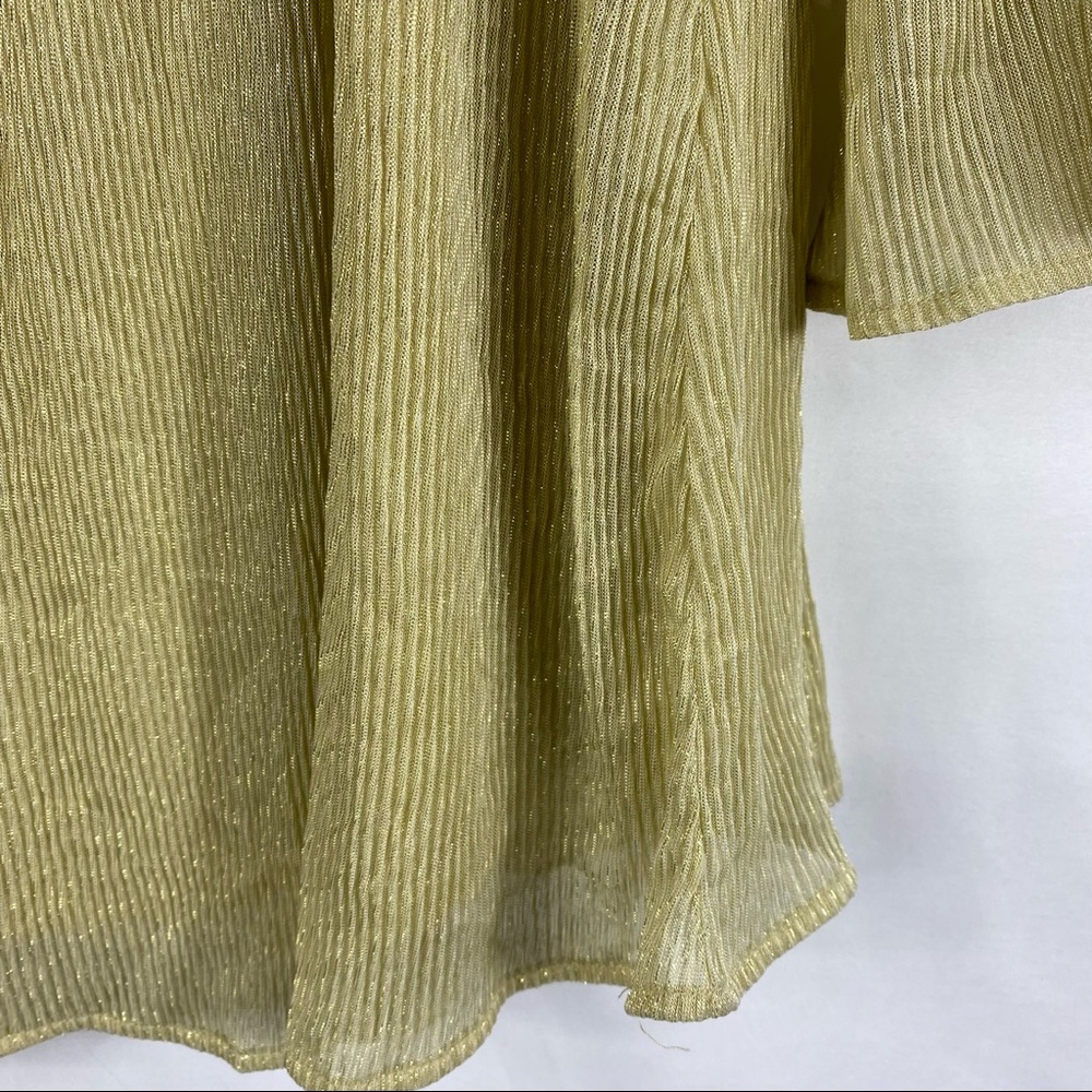 UO BDG Off the Shoulder Gold Dress NWT in XS - Picture 9 of 9
